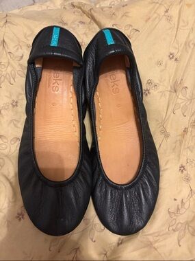 Tieks Navy Blue Foldable Ballet Flats